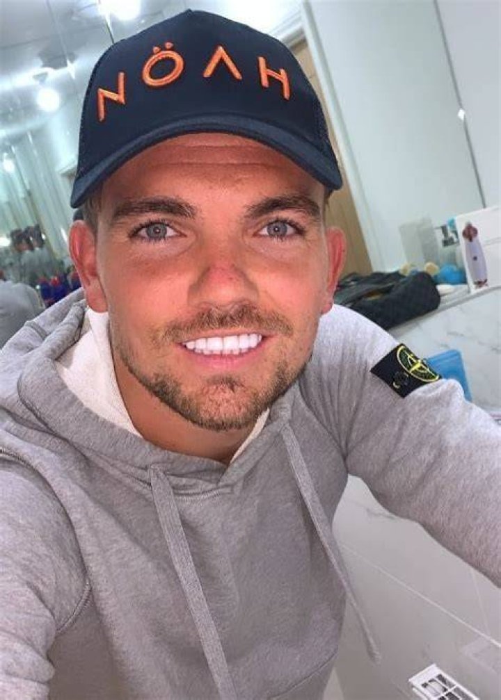 Sam Gowland (Right) as seen while posing for a picture along with Dan in April 2020