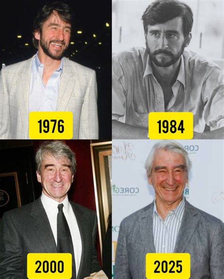Sam Waterston as seen while displaying gifts given by fans after Refugees International dinner
