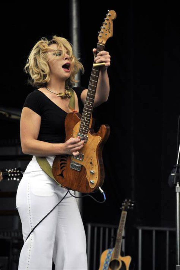 Samantha Fish during a performance in January 2015