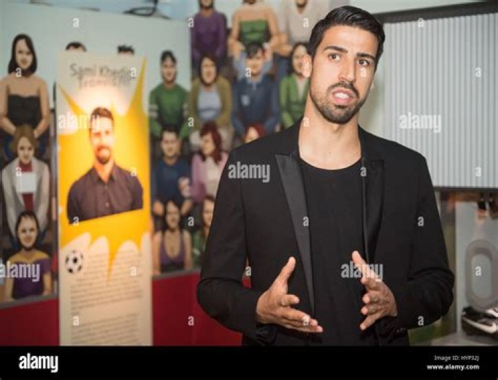 Sami Khedira speaks at the German National Team press conference in Switzerland on May 31, 2016