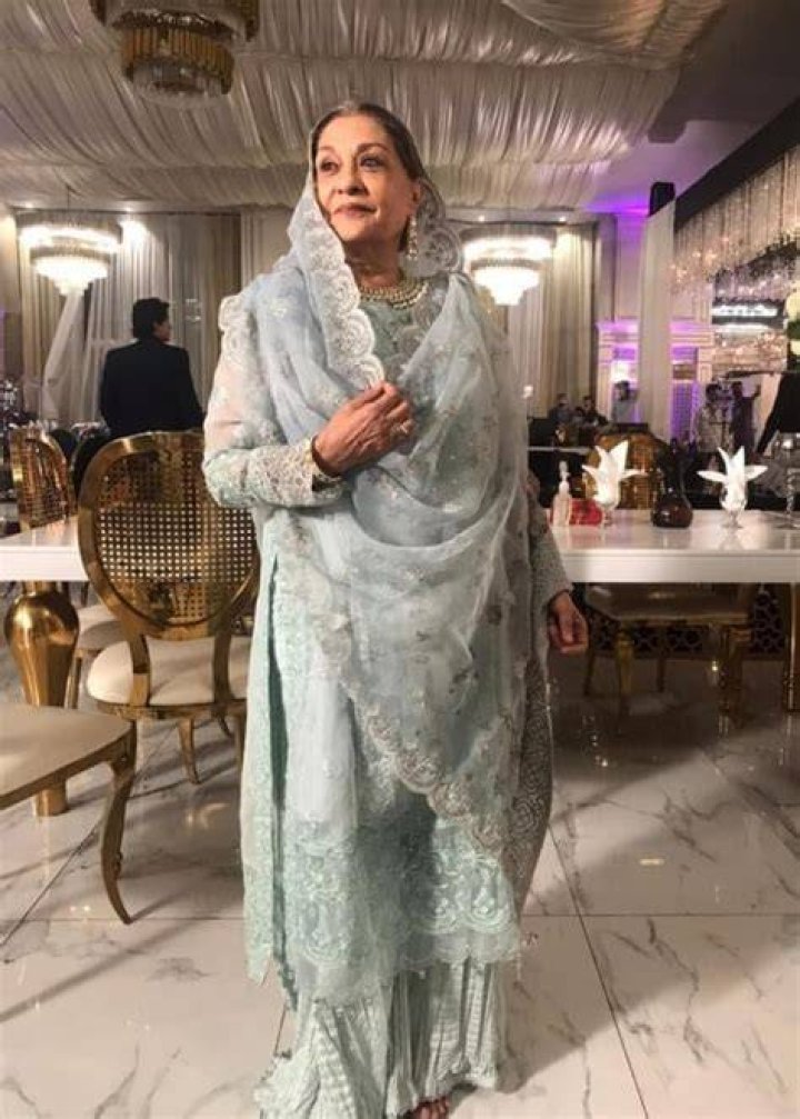 Samina Ahmad as seen in a selfie that was taken in July 2021