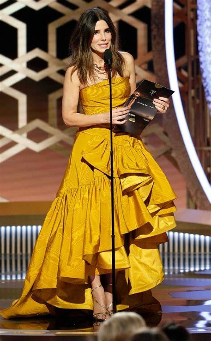 Sandra Bullock during Golden Globe Awards 2014