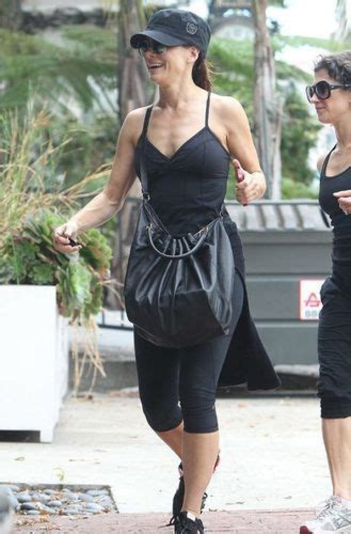 Sandra Bullock in workout gear