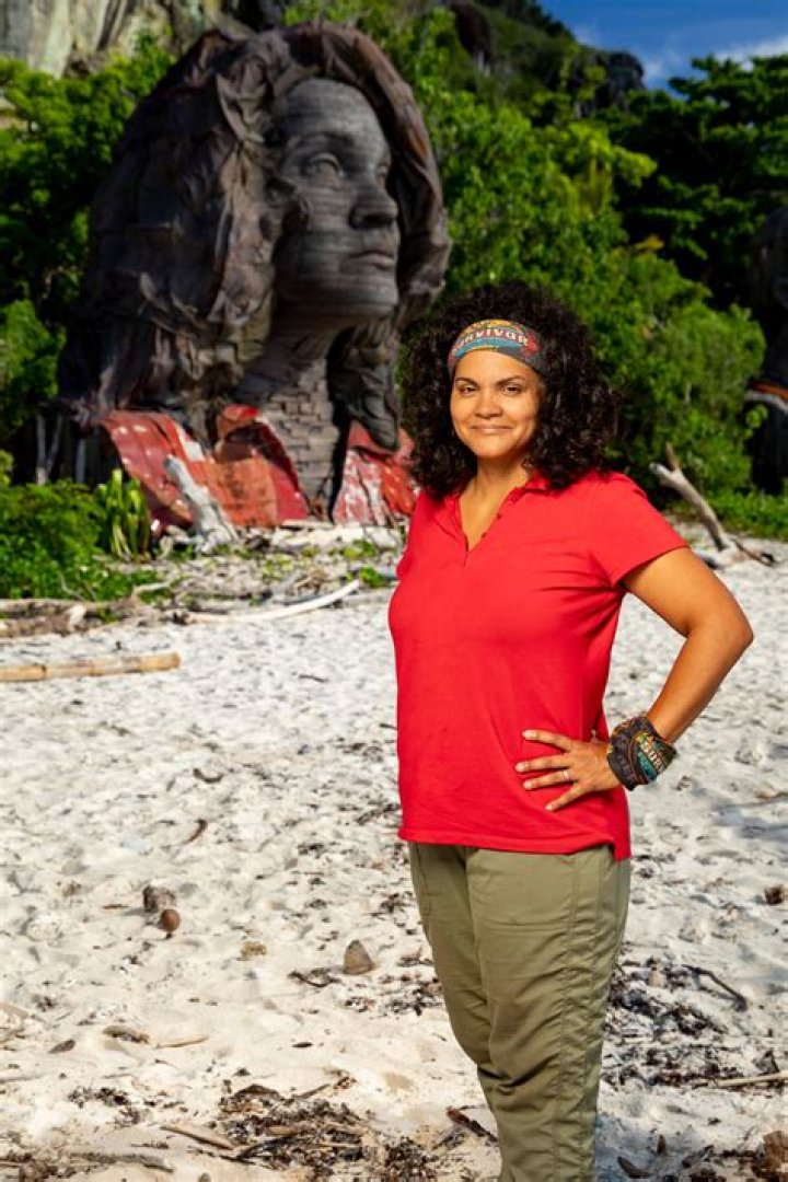 Sandra Diaz-Twine as seen in a selfie that was taken in October 2022