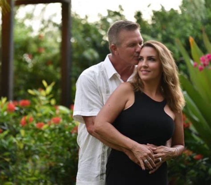 Sara Carter and Martin Bailey in a selfie in August 2019