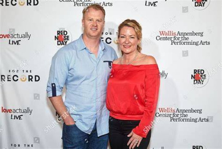 Sarah Colonna and Jon Ryan, as seen in August 2020