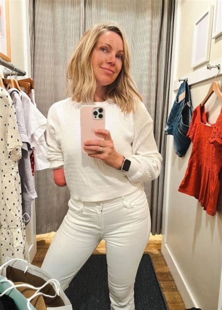 Sarah Herron as seen in a selfie that was taken in April 2022