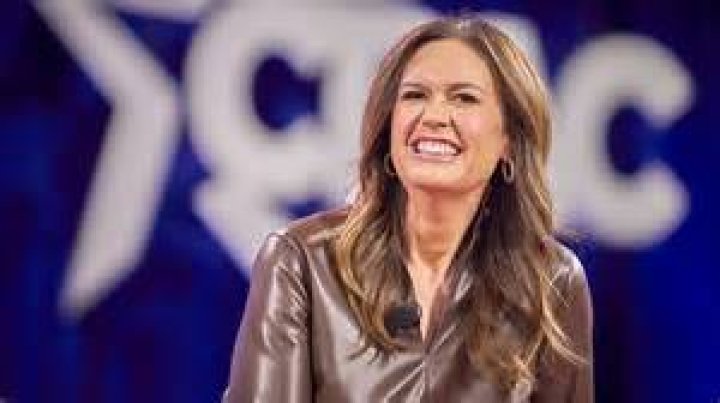 Sarah Huckabee Sanders as seen in 2017