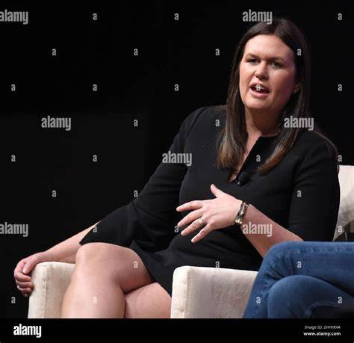 Sarah Huckabee Sanders (Center) as seen in March 2005