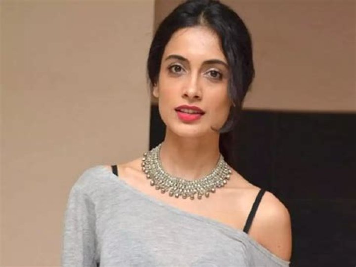 Sarah-Jane Dias posing for the camera while enjoying her time in the Chianti region of Tuscany, Italy