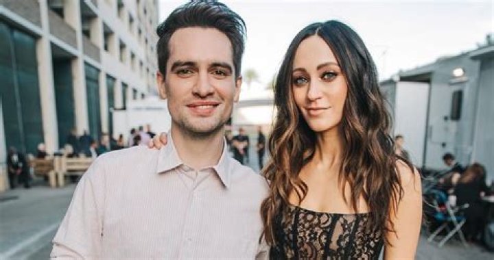 Sarah Orzechowski and Brendon Urie as seen in August 2019