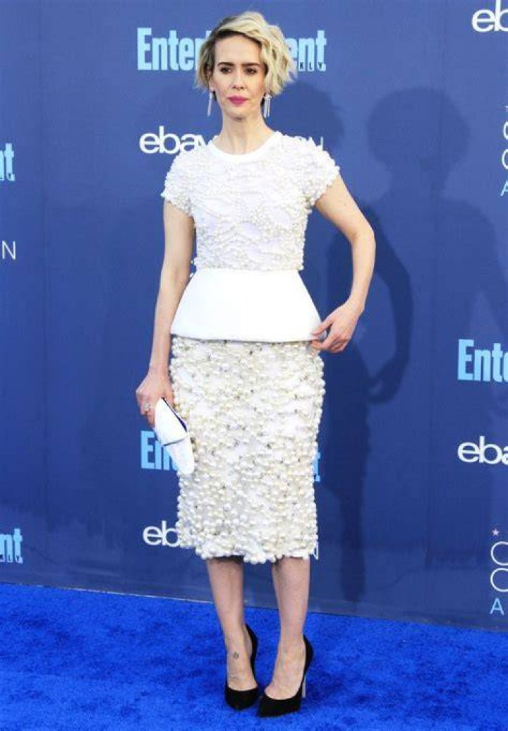 Sarah Paulson at The 22nd Annual Critics' Choice Awards in December 2016