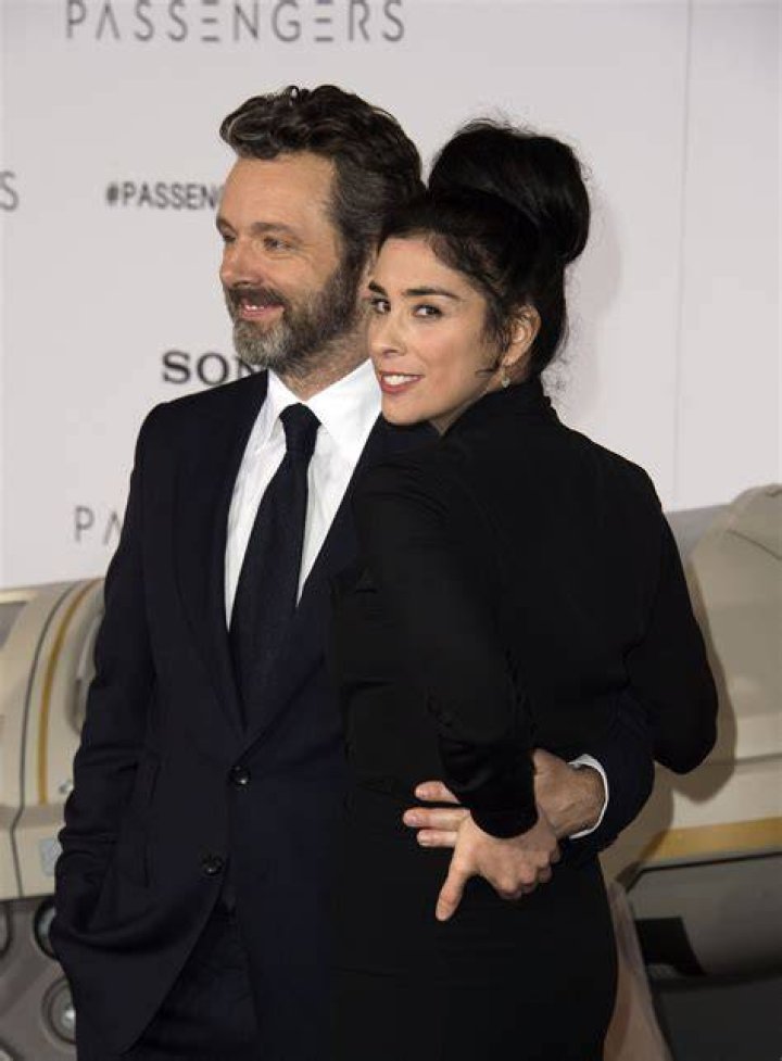 Sarah Silverman and Michael Sheen