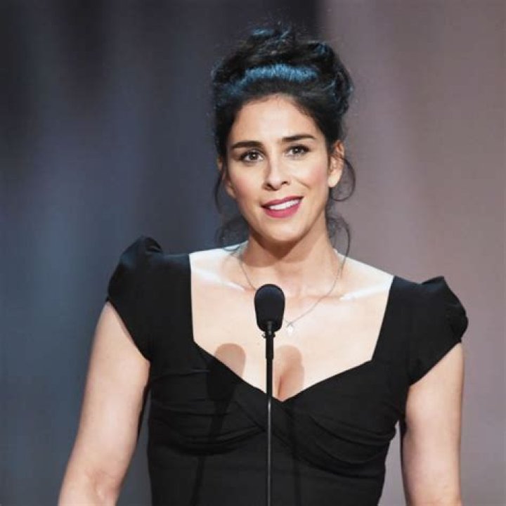 Sarah Silverman, while adjusting her dress at 2015 SNL Anniversary Special in New York