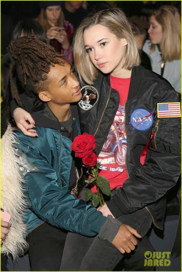 Sarah Snyder and her boyfriend Jaden Smith