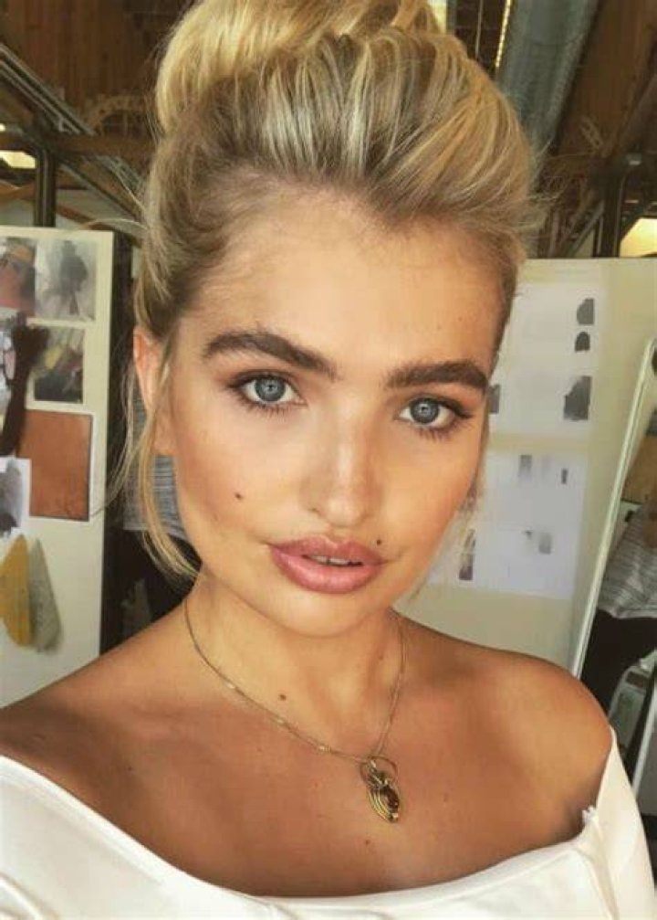 Sarina Nowak in a selfie as seen in January 2018