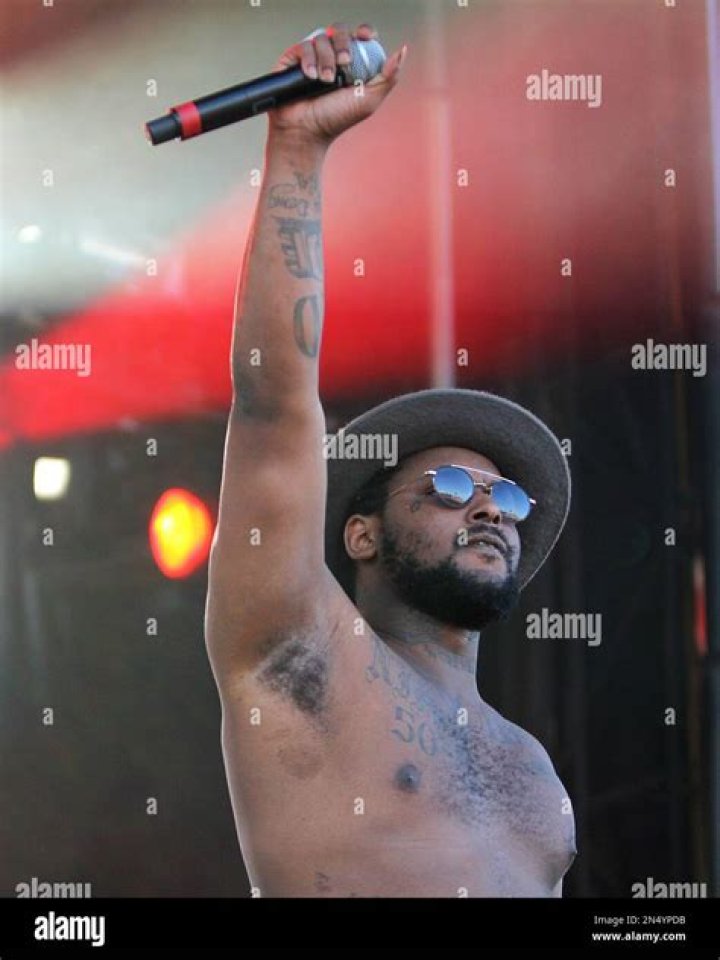 ScHoolboy Q performing at the Nikon event in August 2012