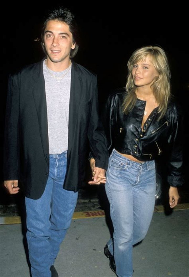 Scott Baio and Pamela Anderson during the 1990s