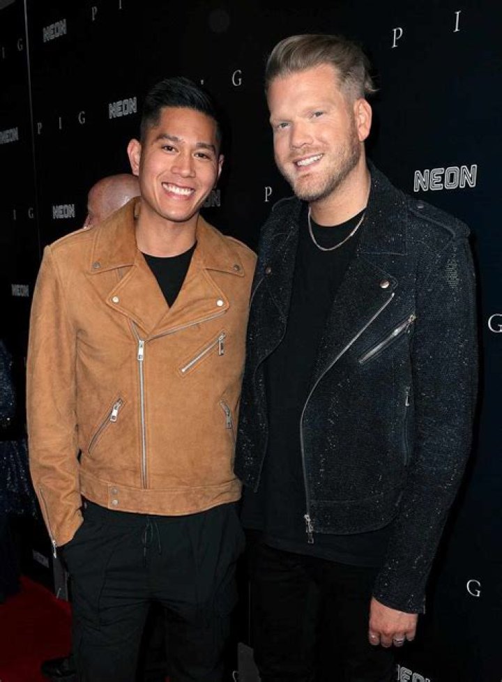 Scott Hoying at the premiere of Sony Pictures' Ghostbusters in July 2016