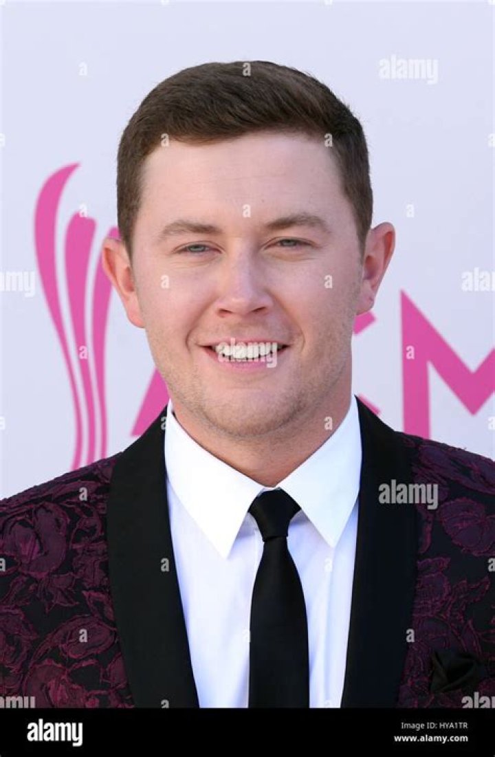 Scotty McCreery at the 52nd Academy Of Country Music Awards in April 2017