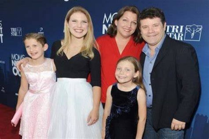 Sean Astin with his family as seen in December 2018