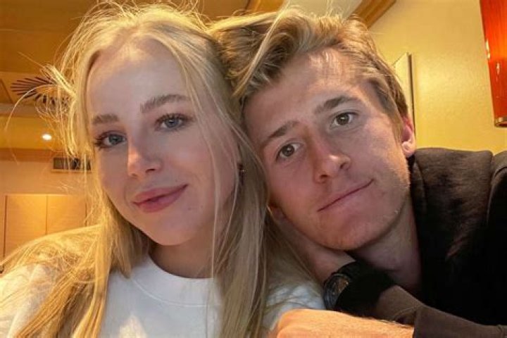 Sebastian Korda and Ivana Nedved, as seen in May 2022