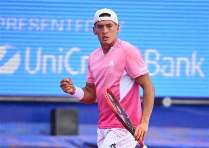 Sebasti&aacute;n B&aacute;ez as seen at the 2022 French Open