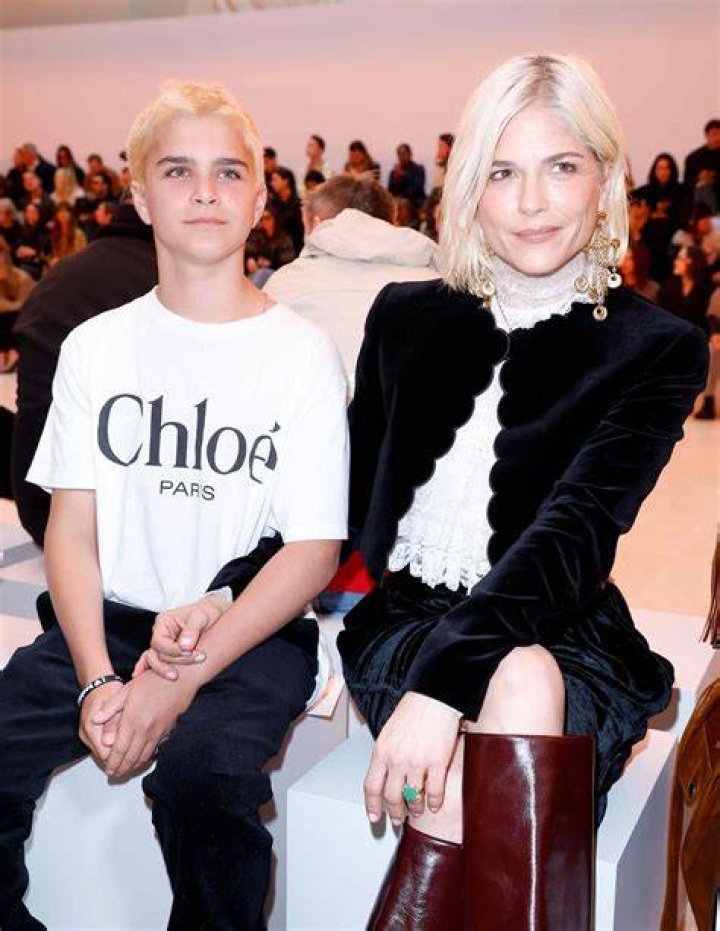 Selma Blair with her son Arthur in January 2015