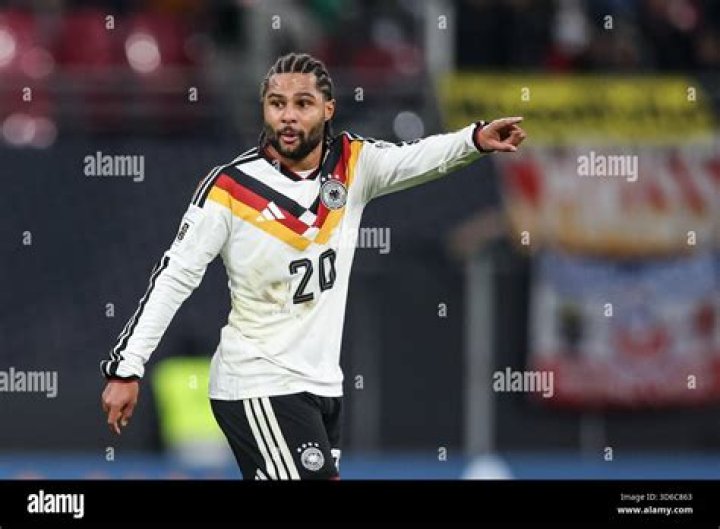 Serge Gnabry as seen in an Instagram Post in April 2020