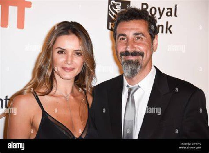 Serj Tankian with his Wife Angela Madatyan in November 2018