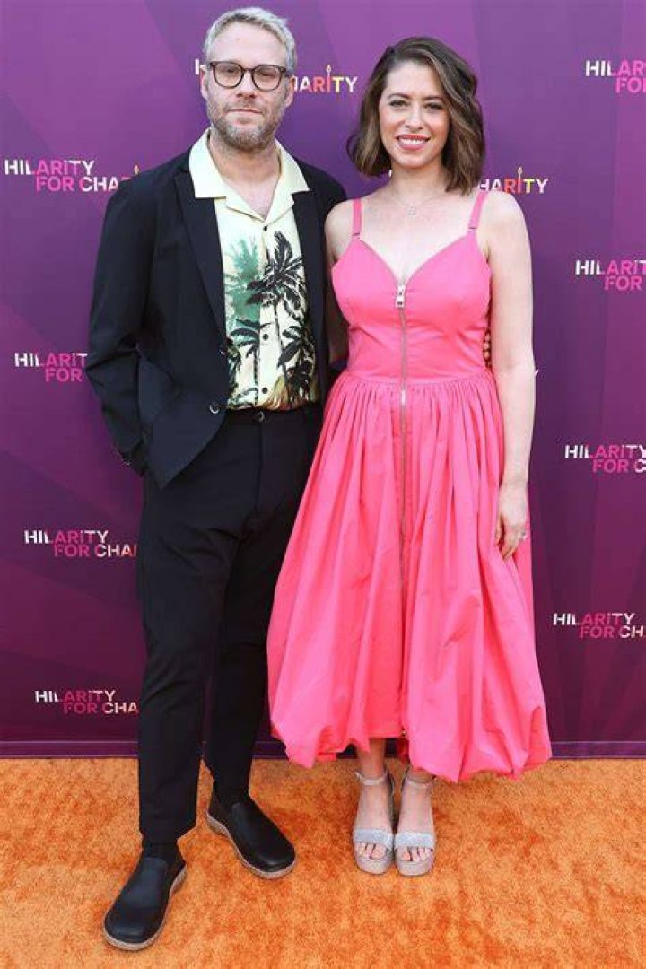 Seth Rogen and Lauren Miller at Toronto International Film Festival in September 2011