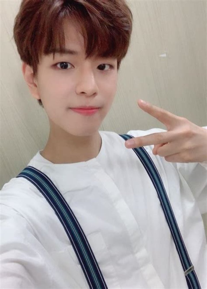 Seungmin as seen while taking a selfie in June 2019