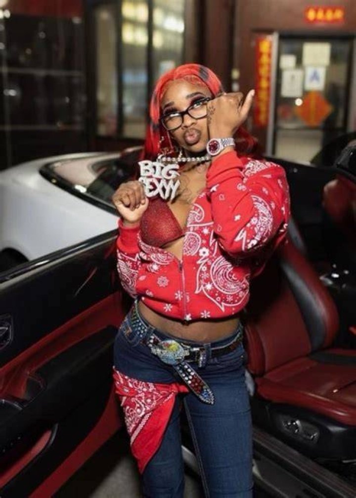 Sexyy Red as seen in a selfie that was taken in May 2023, in Los Angeles, California