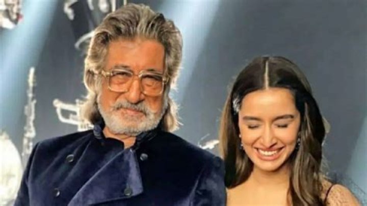 Shakti Kapoor smiling for the camera