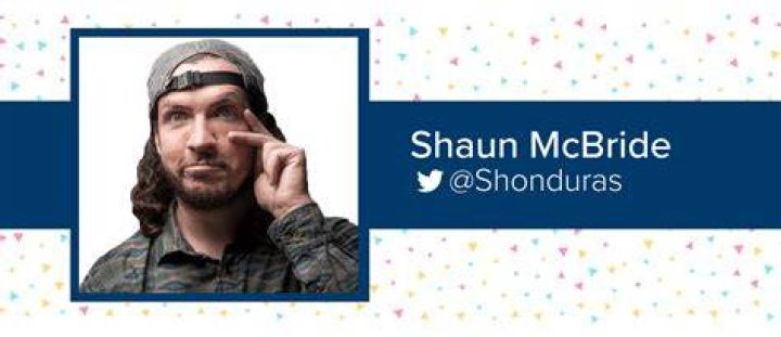 Shaun McBride as seen in a picture that was taken with his youngest son Navey McBride in December 2020