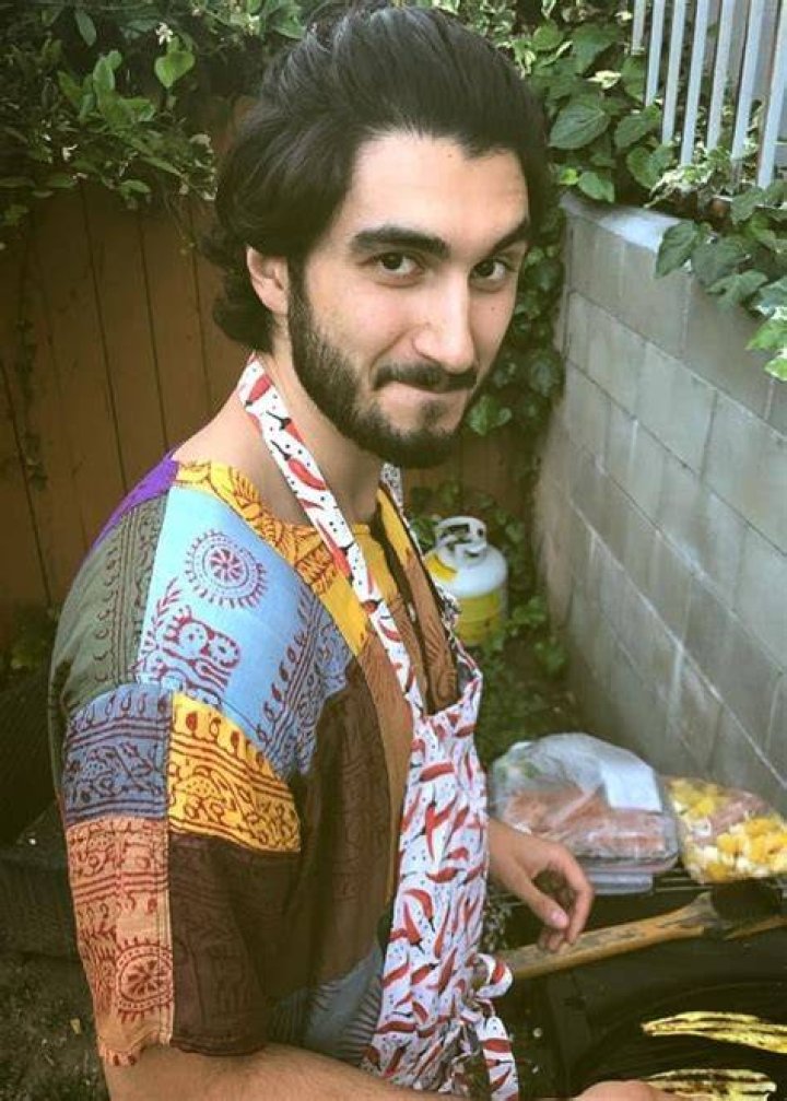 Shayan Sobhian as seen in Hong Kong in February 2020