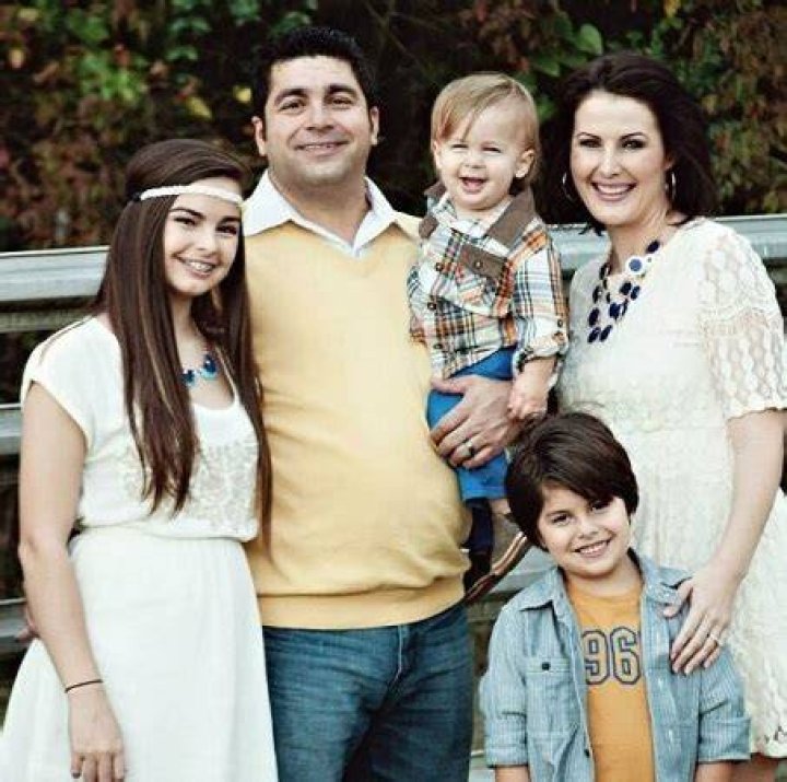 Sheri Easterling with her family in March 2020