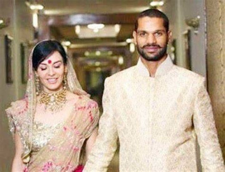Shikhar Dhawan wife Ayesha Mukherjee