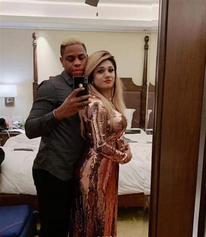 Shimron Hetmyer and Nirvani Umrao, as seen in March 2021