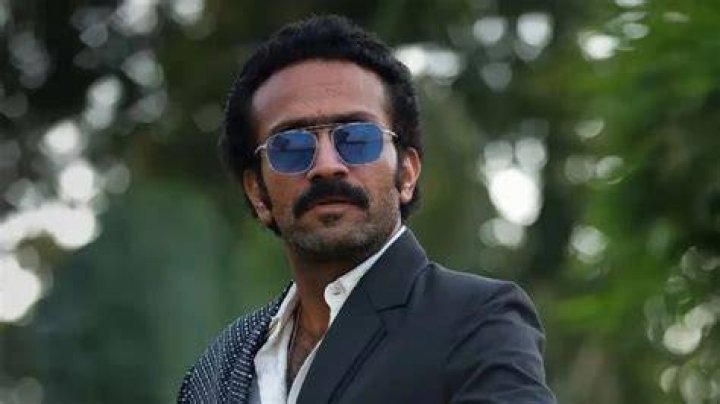 Shine Tom Chacko as seen shirtless in an Instagram post in April 2022