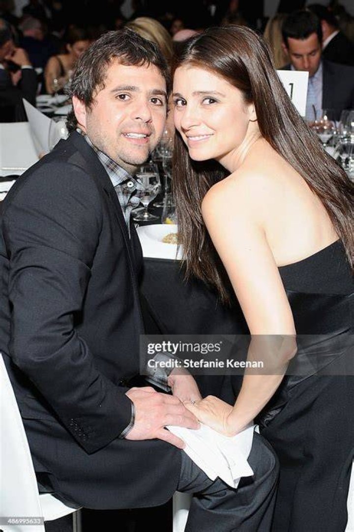 Shiri Appleby and Jon Shook, as seen in May 2018
