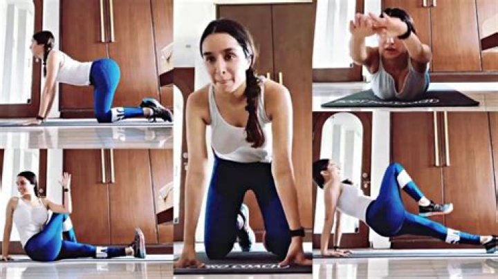 Shraddha Kapoor workout