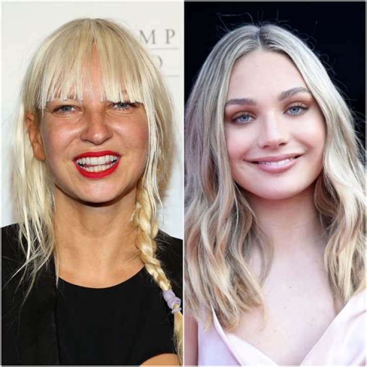 Sia and dancer Maddie Ziegler perform onstage during 'We Can Survive' 2014 at the Hollywood Bowl on October 24, 2014.
