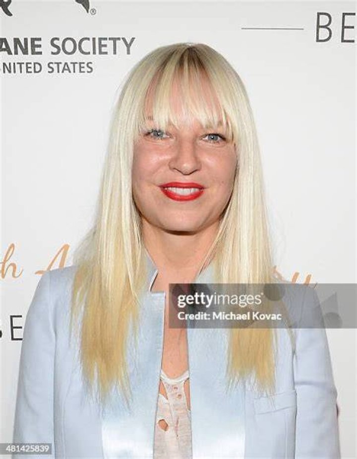 Sia attends The Humane Society Of The United States 60th Anniversary Benefit Gala held at The Beverly Hilton Hotel on March 29, 2014.