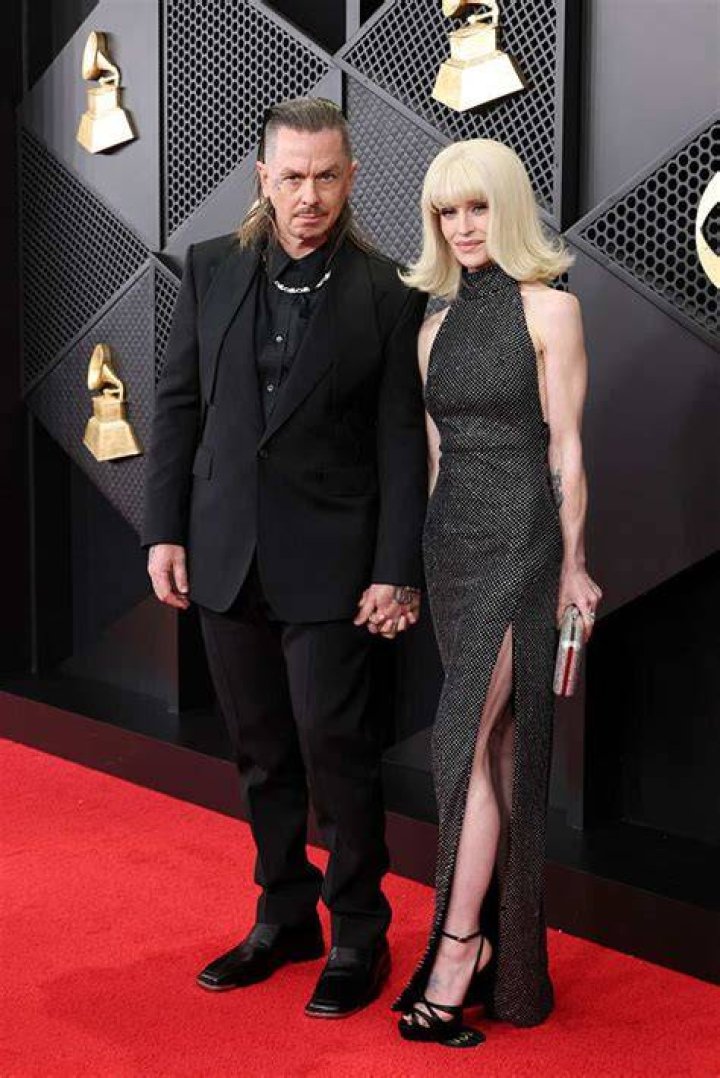 Sid Wilson and Kelly Osbourne, as seen in February 2022