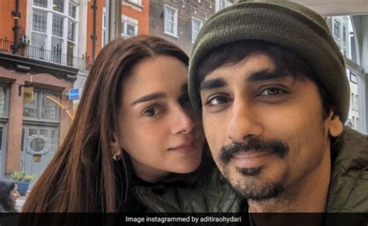 Siddharth Suryanarayan and Aditi Rao Hydari