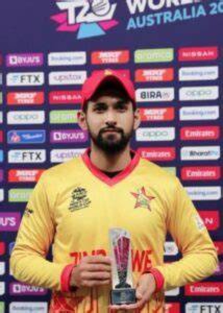 Sikandar Raza as seen in an Instagram Post in January 2023