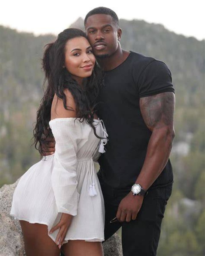 Simeon Panda with girlfriend Chanel Coco Brown