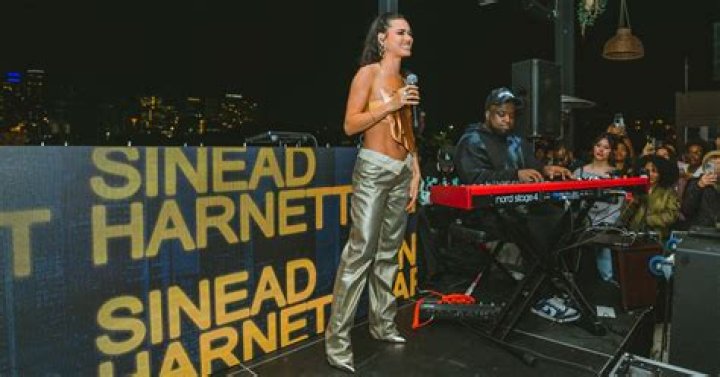 Sin&eacute;ad Harnett flauting her enviable physique in December 2017