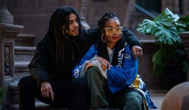 Skip Marley and H.E.R. in January 2020